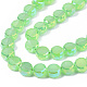 Chapelets de perles en verre transparent électrolytique EGLA-Q125-002-B01-3
