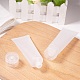 Матовые пластиковые многоразовые косметические бутылки X1-MRMJ-WH0024-01C-7