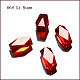 Abalorios de cristal austriaco de imitación SWAR-F055-8x4mm-06-1