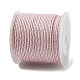 Cordón trenzado de poliéster de 20m para hacer joyas. OCOR-G015-04A-15-3
