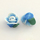 Handmade Polymer Clay Flower Beads X-CLAY-Q191-M09-2