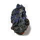 Grappolo di azzurrite naturale con pepite grezze G-G999-A01-3