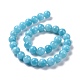 Chapelets de perles rondes en jade de Mashan naturelle G-D263-12mm-XS20-5