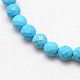 Natural Howlite Round Beads Strands TURQ-L017-4mm-02D-2