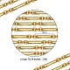 Chaînes de trombone en fer de 2 m CH-SZ0001-05-3