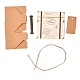 Kofferform mit Bonbonverpackungsbox mit Wortmuster CON-F012-02-3