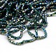 Electroplate Glass Beads Strands EGLA-J028-F16-2