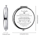 304 espejo de personalización de acero inoxidable DIY-WH0245-014-2
