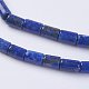 Chapelets de perles en lapis-lazuli naturel G-I185-06-4x6mm-3