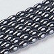 Non-Magnetic Synthetic Hematite Beads G-H1078-1-1