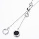 304 Stainless Steel Pendant Necklaces NJEW-H469-16P-2