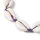 6 set di collane di perline di conchiglia di ciprea naturale di 6 colori per donna NJEW-JN04590-5