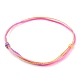 Fabbricazione di braccialetti a più fili con filo di nylon regolabile AJEW-JB00916-03-1