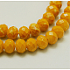 Chapelets de perles en verre GLAA-P312-06-3x4mm-02-2