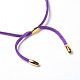 Adjustable Faux Suede Cord Necklaces NJEW-JN02353-02-3