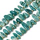 Природных амазонит бисер нитей&nbsp;G-P604-A24-01-2