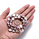 Naturales keshi abalorios de perlas hebras PEAR-S018-02C-6