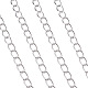Декоративные цепи алюминиевые скрученные цепи обуздать цепи CHA-TA0001-07S-3