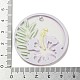 Pendentifs acryliques opaques&nbsp;BACR-C001-01D-3