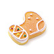 Navidad resina opaca y plástico imitación galletas decoden cabujones RESI-K019-54B-3