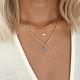 Cheriswelry 40 pz 10 pendenti con castone aperto in lega di stile 4 PALLOY-CW0001-02-6
