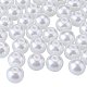 PandaHall Elite 400Pcs 6mm Tiny Satin Luster Round Glass Pearl Beads Assortment Lot for Jewelry Making Round Box Kit HY-PH0001-6mm-001-2