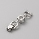 Застежки-удлинители KK-WH20004-02B-P-2