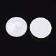 樹脂カボション  天然石風  半円/ドーム  ホワイト  30x6.5mm RESI-T039-050-2