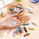Этикетки из микрофибры DIY-TA0003-13-7