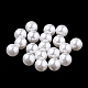 Perles d'imitation perles en plastique ABS OACR-R067-6mm-01-1