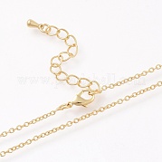 Латунные кабельные цепи ожерелья MAK-L025-06G