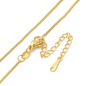 Ожерелья с цепочкой из латуни NJEW-B119-04G