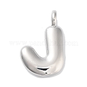 Подвески из латуни с покрытием стойки с буквами-шариками KK-C050-01P-J