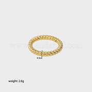 Кольцо из бамбука из нержавеющей стали GY8845-20