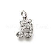 Латунные микро проложить кубического циркония подвески KK-P295-50P
