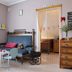 Занавес шнурка двери шелка полиэстера&nbsp;AJEW-CJC0001-16C