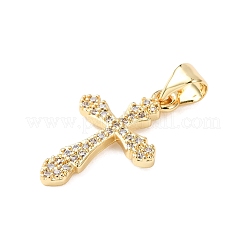 Латунные микро проложить кубического циркония подвески&nbsp;KK-C162-104G