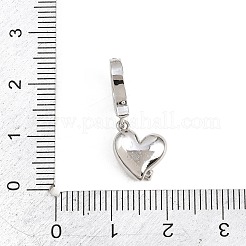 Pendentifs en laiton zircon cubique transparent&nbsp;KK-H268-07P-01