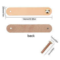 Дверные ручки из искусственной кожи&nbsp;LS-FIND-WH0052-53C