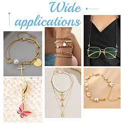 Вакуумное покрытие pvd нержавеющая сталь 304 карабины-лобстеры&nbsp;STAS-UN0018-95A-G