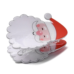 Рождественские пластиковые заколки-коготь&nbsp;LS-PHAR-K006-01A