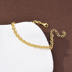 Браслеты-цепочки из латуни для женщин&nbsp;BJEW-C140-04G
