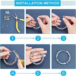 Гальванические стеклянные бусины&nbsp;EGLA-NB0001-13