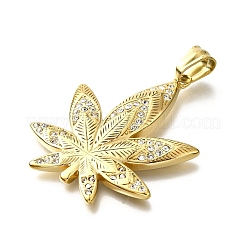 Подвески из нержавеющей стали 304 с кристаллами и стразами&nbsp;STAS-P387-02G