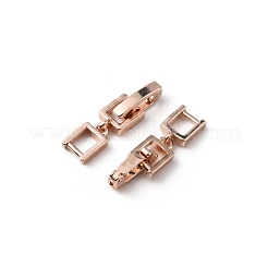 Латунь раз по сравнению с застежками&nbsp;KK-WH0046-51RG