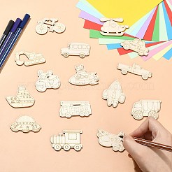 Незаконченные вырезы из дерева WOOD-CJC0001-12