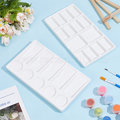2 Stück Porzellanpalette in 2 Ausführungen&nbsp;DIY-GO0003-38