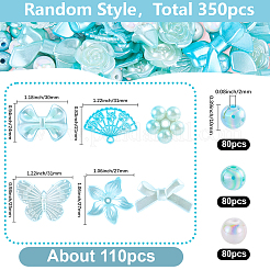 110 kit fai da te per la creazione di gioielli con sfumature di colore&nbsp;KY-SP0001-67B