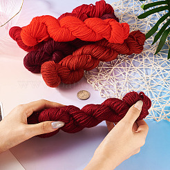 5 моток пряжи акрилового волокна красного цвета 5 цвета&nbsp;OCOR-TA0003-19A