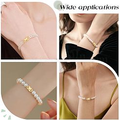 6 шт. 3 стиля раскладывающихся застежек из нержавеющей стали 304&nbsp;STAS-PH0006-08